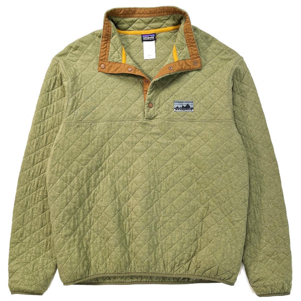 2014 Patagonia Legacy Diamond Quilt Snap-T, Fatigue Green (L)