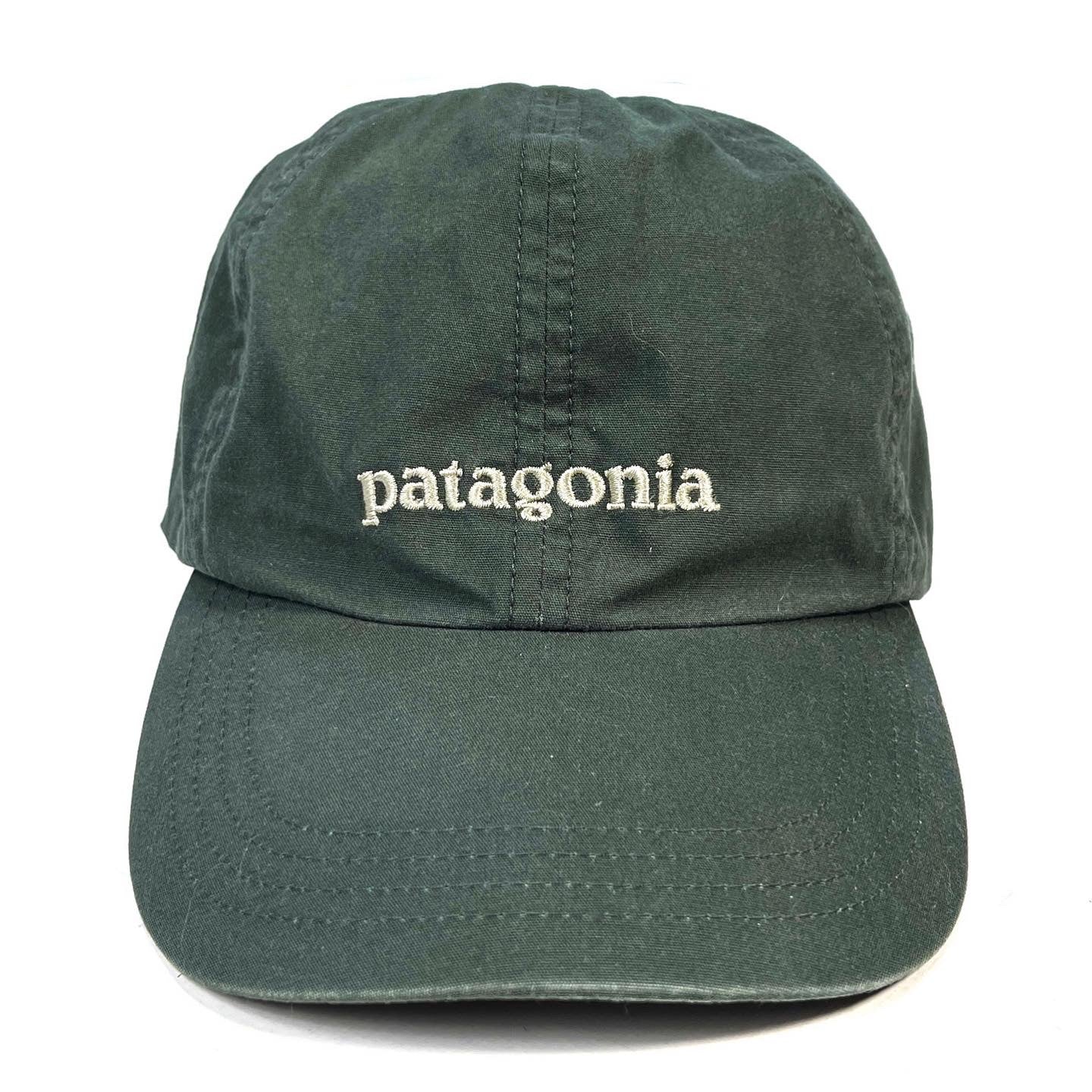 2008 Patagonia Organic Cotton Adjustable Cap, Dark Green (L)