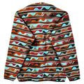 2016 Patagonia Printed Synchilla Snap-T, Delta: Cinder Red (M)
