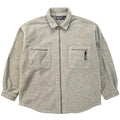 1999 Patagonia Heavy Synchilla Overshirt, Oatmeal Heather (XL)