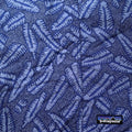 1996 Patagonia Mens 4” Printed River Shorts, Spiney: Blueberry (XL)