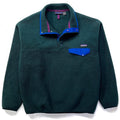 1993 Patagonia Synchilla Snap-T Pullover, Hunter & Sapphire (L)