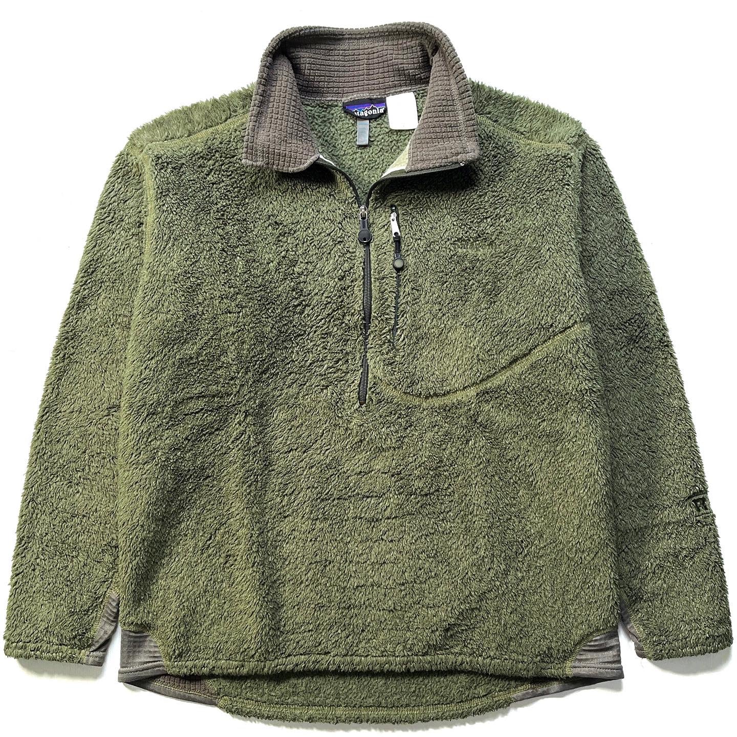 2003 Patagonia R2 Body Rug Pullover, Weathered Green (XL)