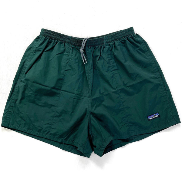 2000 Patagonia Mens 3.5” Nylon Baggies Shorts, Hunter (L)