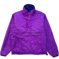 1992 Patagonia Reversible Pile Glissade Pullover, Blueberry (S)