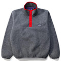 1989 Patagonia Made In The U.S.A. Synchilla Snap-T, Charcoal (M)