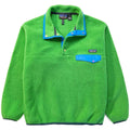 2000 Patagonia Synchilla Snap-T Pullover, Leaf & Tile Blue (M)
