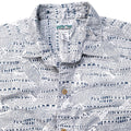 1991 Patagonia Mens Air Conditioned Cotton Print Shirt, Koi Fish Print (M/L)