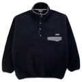 2015 Patagonia Mens Synchilla Snap-T Pullover, Black (L/XL)