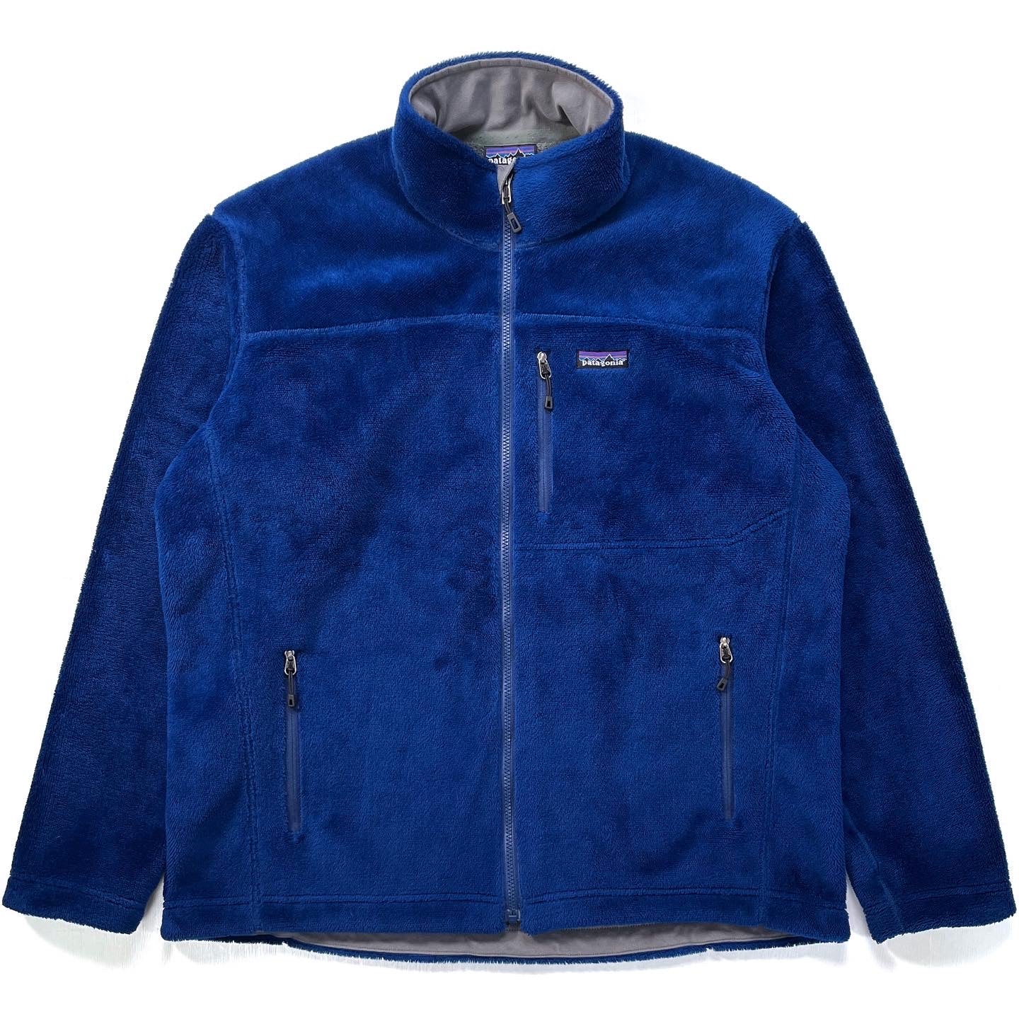 2010 Patagonia Mens R4 High-Loft Fleece Jacket, Navy Blue (XL)