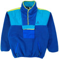 1980s Nike ACG Devils Tower Fleece Pullover, Electric Blue (L)
