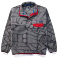 2015 Patagonia Printed Synchilla Snap-T, Shale: Forge Grey (L)