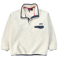 2000 Patagonia Synchilla Snap-T, Oatmeal Heather & Carbon (XL)