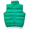 1990 Patagonia Hi-Loft Goose Down Vest, Emerald & Cobalt (L)
