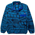 2015 Patagonia Printed Synchilla Snap-T, Shale: Navy Blue (M)