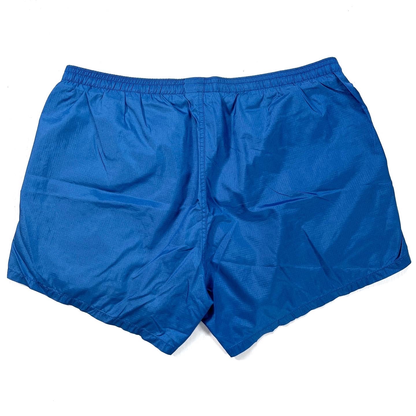 1993 Patagonia Mens 3.5” Baggies Lites Shorts, Bright Blue (S/M)