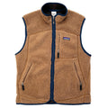 2007 Patagonia Mens “Lost Arrow” Retro Pile Vest, Brown (M)