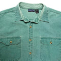 FA’93 Patagonia Canvas Shirt, Faded Green (L)