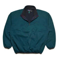 FA95 Patagonia Half-Zip Pullover, Dark Teal/Boards Print (L/XL)