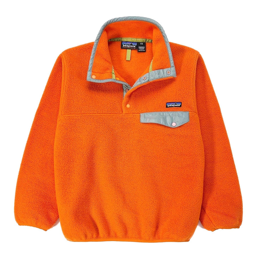 1998 Patagonia Synchilla Snap-T, Cadmium Orange (XS/S)