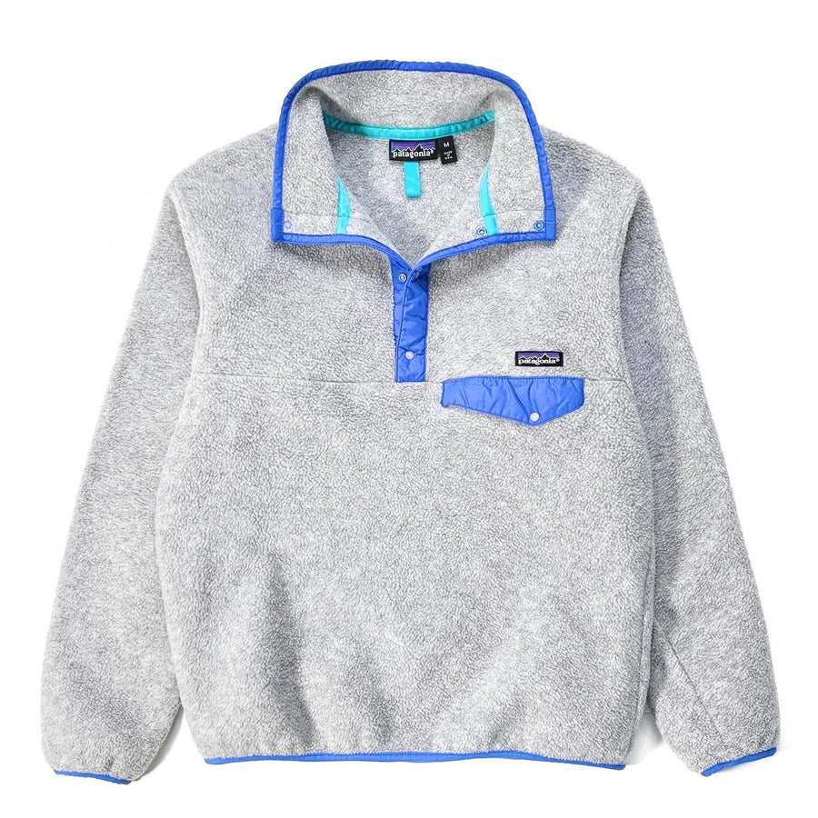1991 Patagonia Made In The U.S.A. Synchilla Snap-T, Heather Grey (M)