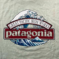 1990s Patagonia Hokusai Wave Tee, Green (L)