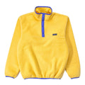 1986 Patagonia Synchilla Snap T-Neck, Yellow & Purple (M)