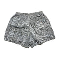1990s Patagonia 4” Printed Baggies Shorts, Barkcloth: Grey (M)