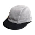 2009 Patagonia Synchilla Duckbill Cap, Light Grey & Black (M)