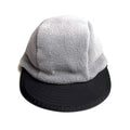 2009 Patagonia Synchilla Duckbill Cap, Light Grey & Black (M)