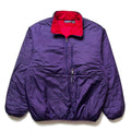 1996 Patagonia Puffball Pullover, Regal Purple & Burnt Chili (L/XL)
