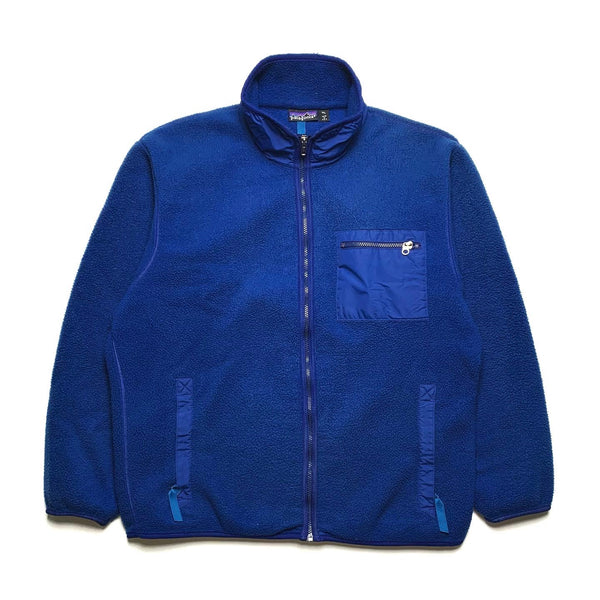 FA90 Patagonia Made In The U.S.A, Synchilla Jacket, Blue (XL)
