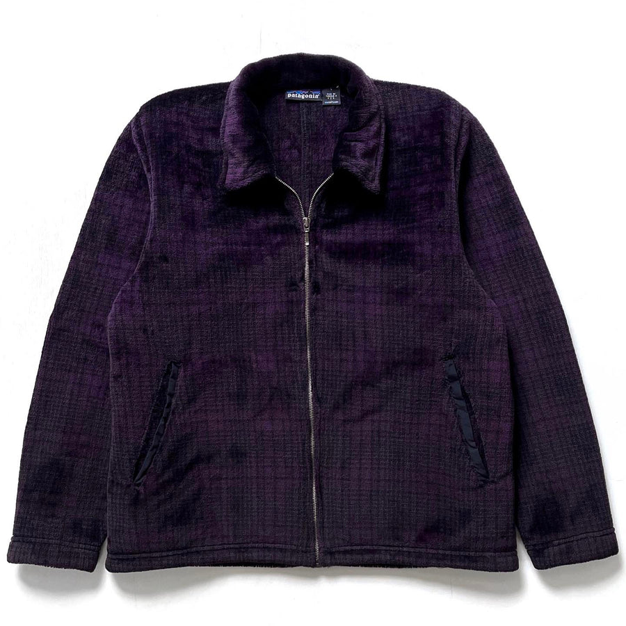 1997 Patagonia Womens Ultra-Plush Jacket, Grape Heather (L)