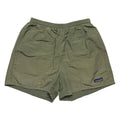 1990s Patagonia 3.5” Baggies Shorts, Light Olive/Purple (S)