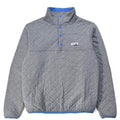 2013 Patagonia Legacy Diamond Quilt Snap-T, Feather Grey (M)