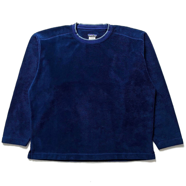 2004 Patagonia Rhythm Synchilla Sweatshirt, Deep Blue (XL)