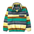 2016 Patagonia Printed Synchilla Snap-T, Fitz Stripe: Forge Grey (M)