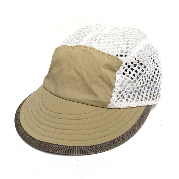 Spring/Summer 2000 Patagonia Duckbill Cap, Tan & White (S)