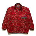 2012 Patagonia Printed Synchilla Snap-T, Yanaba: Molten Lava (XL)