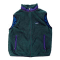 1995 Patagonia P.E.F. Retro-X Vest, Hunter & Regal Purple (L/XL)