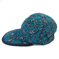 1997 Patagonia Nylon Spoonbill Cap, Fishbones: Dark Teal (M)
