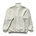 1997 Patagonia Synchilla Snap-T, Oatmeal Heather & Carbon (L)