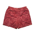 2000s LL Bean Printed 6” Nylon Shorts, Tropical Pattern (M)