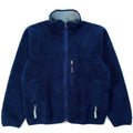 1999 Patagonia Made In The U.S.A. Retro Pile Cardigan, Navy (L)