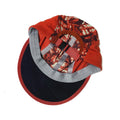 SP03 Patagonia 4-Panel Cycling Cap, Orange/White (M)