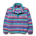 1992 Patagonia Printed Synchilla Snap-T, Diamonds: Light Plum (S)