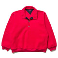 Fall 1990 Patagonia Made In The U.S.A. Collared Synchilla Pullover, Chili (L)