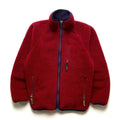 1997 Patagonia Retro Pile Cardigan, Cranberry (S)