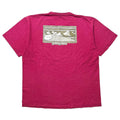 Spring 1995 Patagonia Organic Cotton Logo T-Shirt, Cranberry (L)