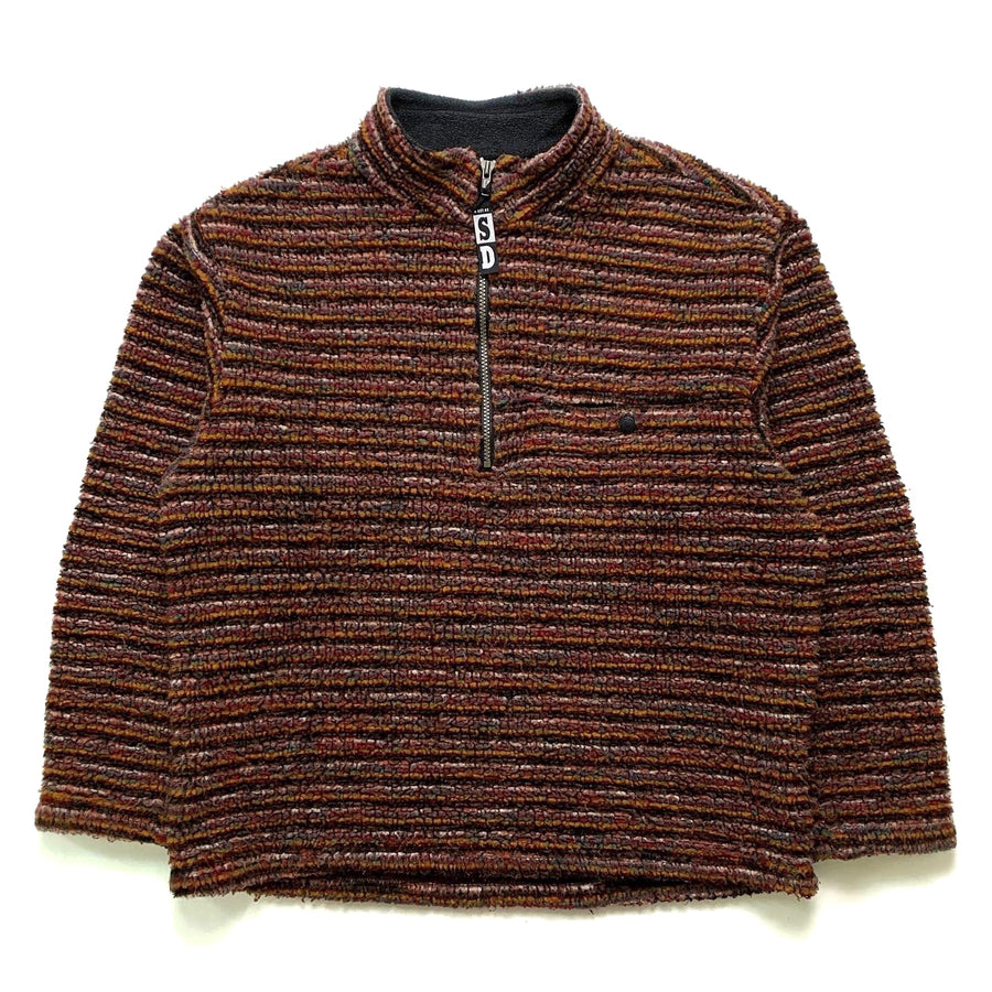 1990s Sierra Designs Reverse Pile Pullover, Multicolor (L)
